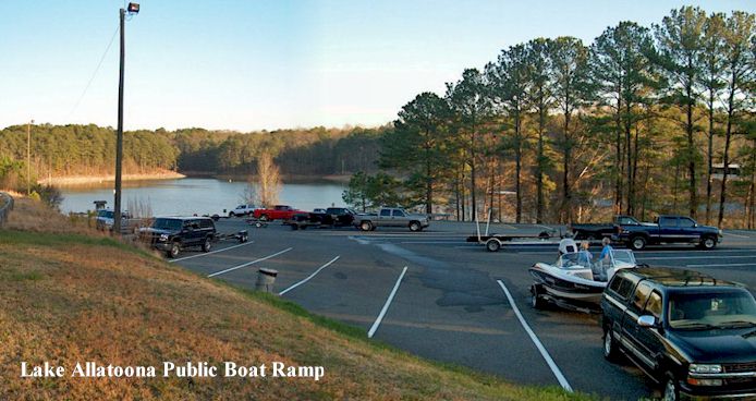 Lake Allatoona Public Boat Ramp