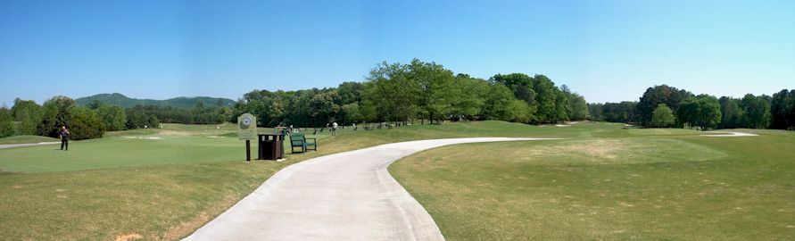 Driving Range And Fairway At Marietta Country Club