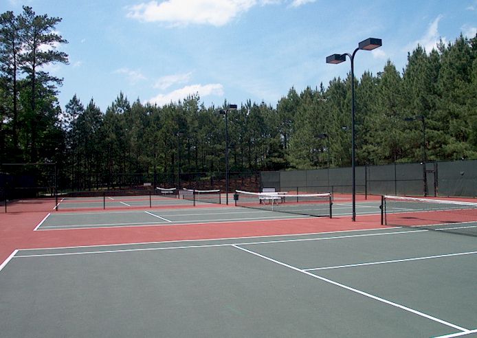 Four Floodlite Tennis Courts And ALTA Membership