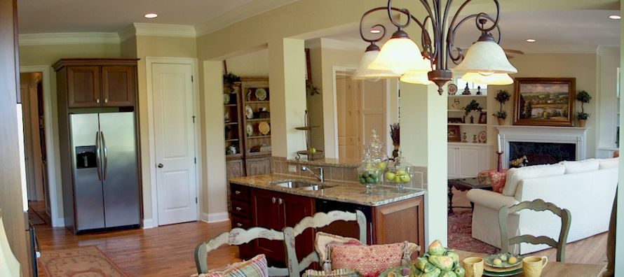 Gourmet Kitchens With Hardwood Floors, Granite Counters, Stainless Steel Appliances And Italian Cabinets