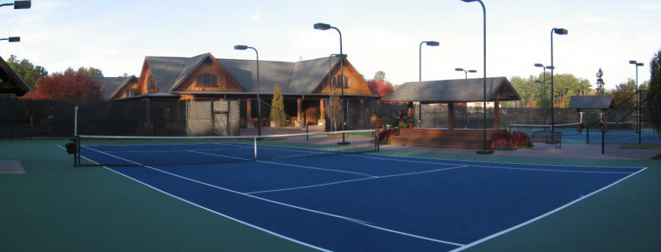 The River Club Tennis Courts, Suwanee GA