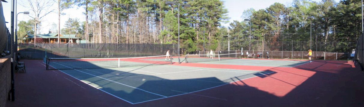 Tennis Courts at Country Club