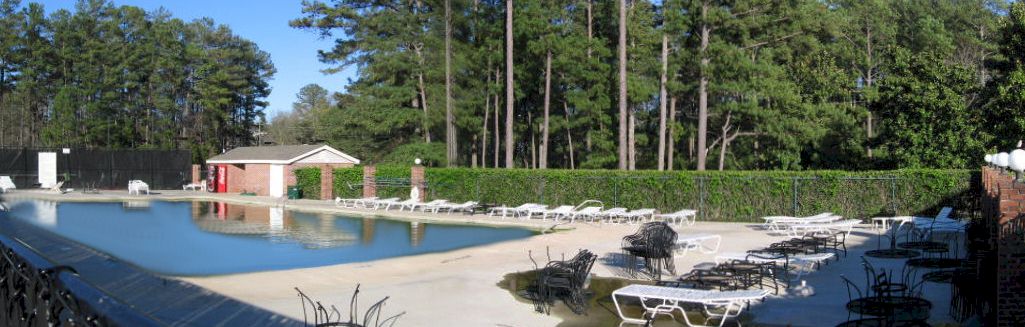 Swimming Pool At Country Club